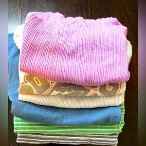 6 girls xx-small and xsmall tshirts. Includes all 6